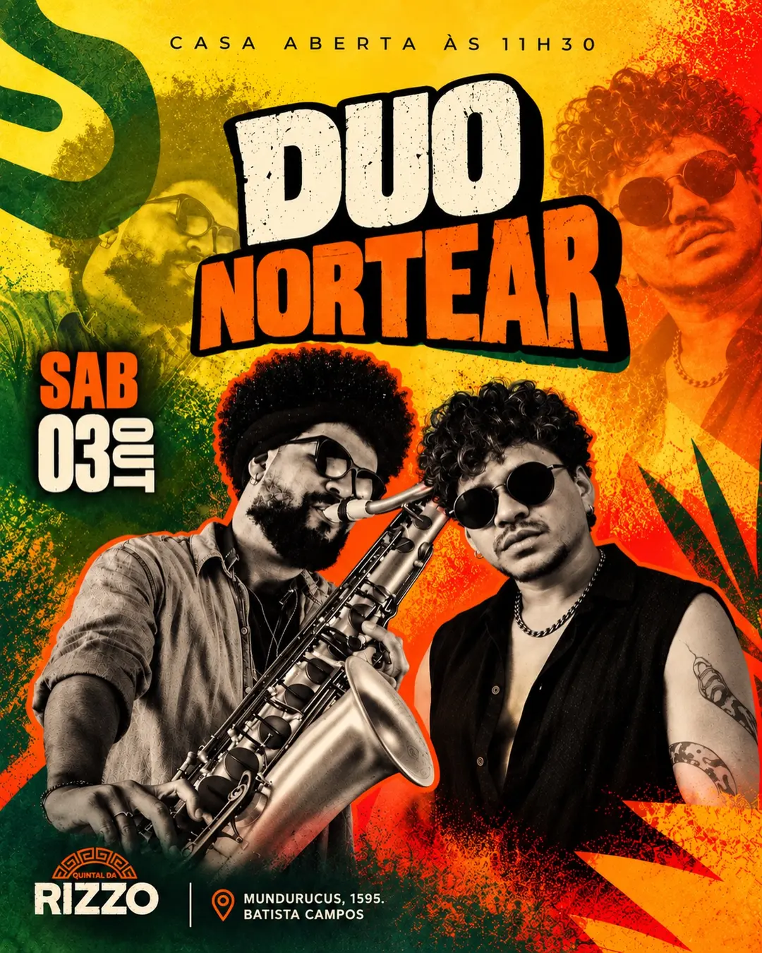 Flyer de Duo Nortear