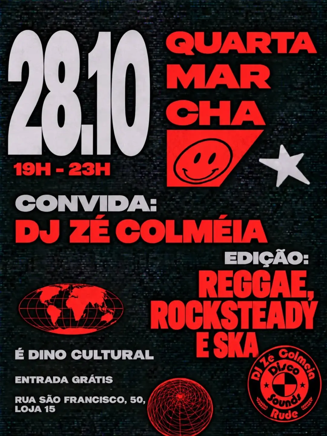 Flyer de DJ ZÉ COLMÉIA