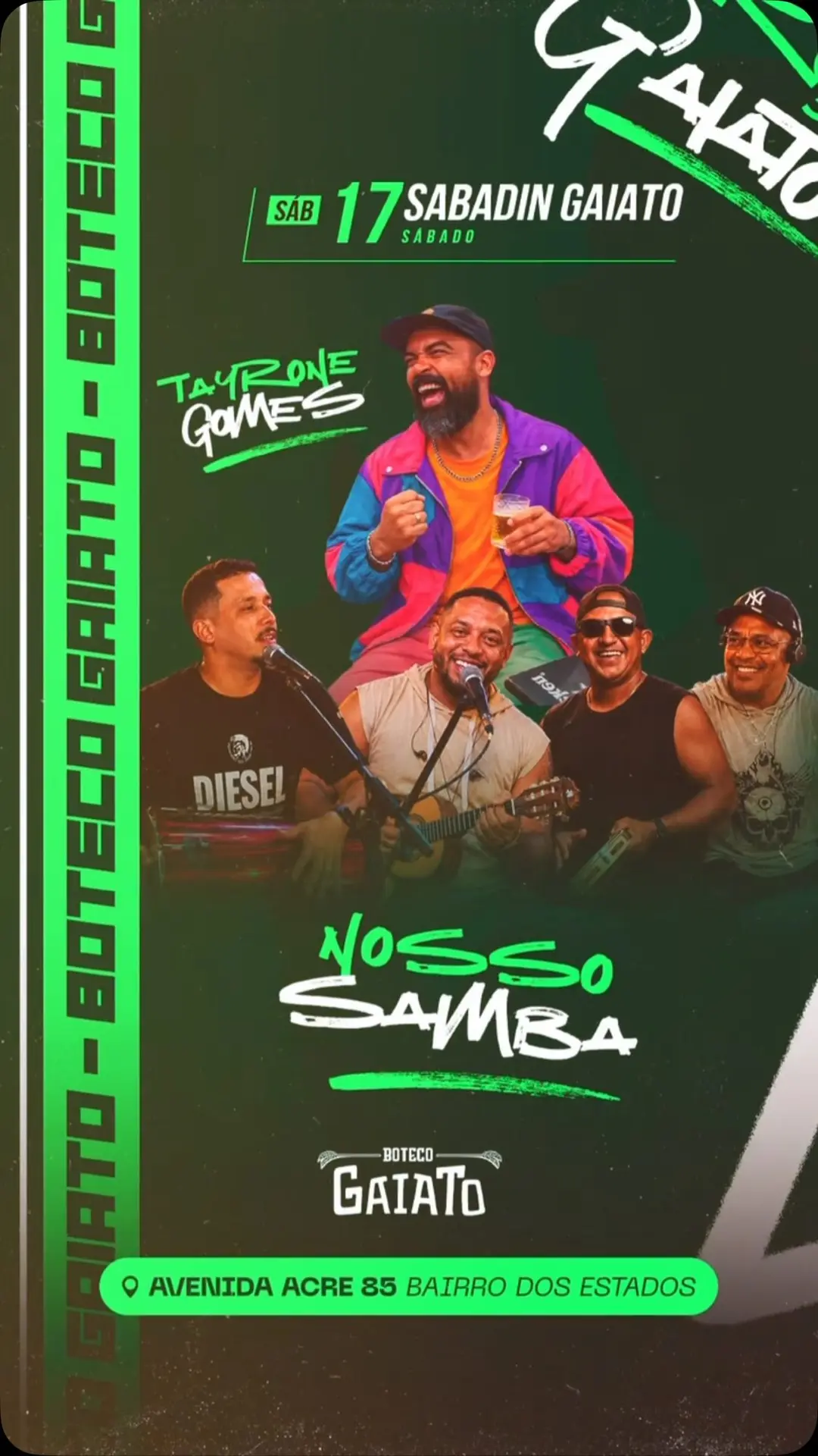 Flyer de Tayrone Gomes