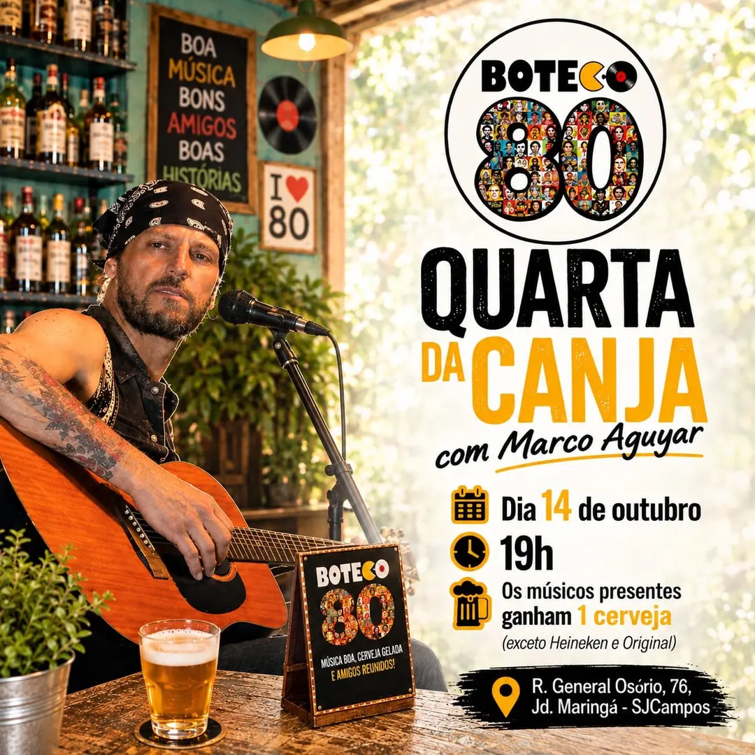 Flyer de MARCO AGUIAR e AMIGOS