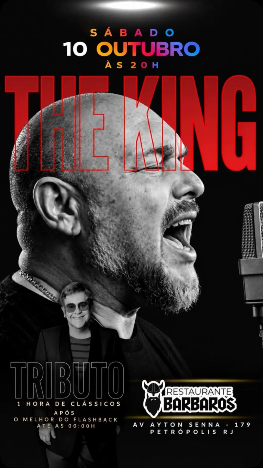 Flyer de THE KING