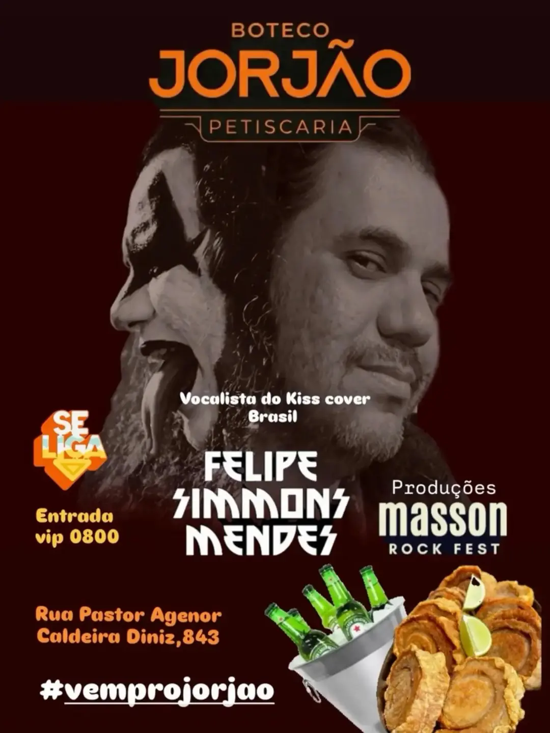 Flyer de Felipe Simon