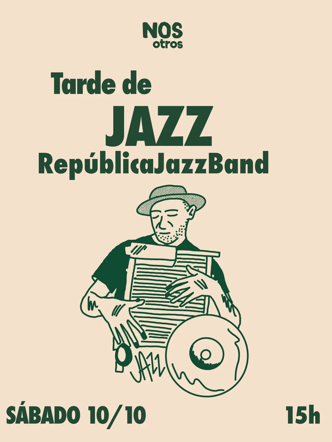 Flyer de República Jazz Band