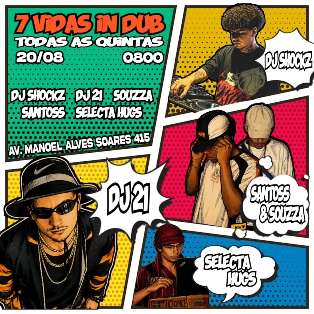Flyer de DJ 21