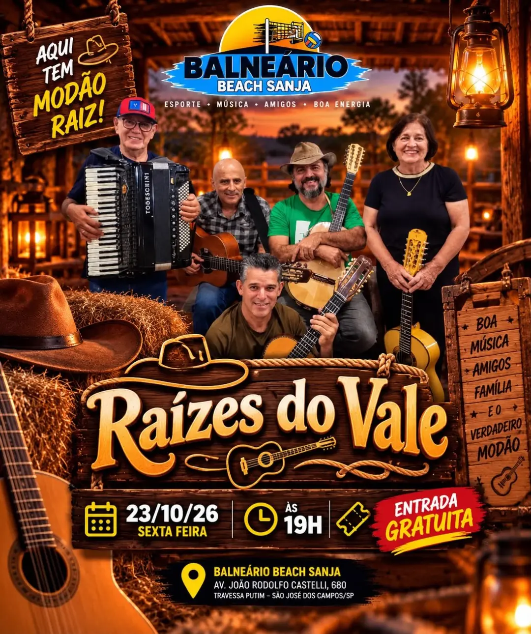 Flyer de Raízes do Vale