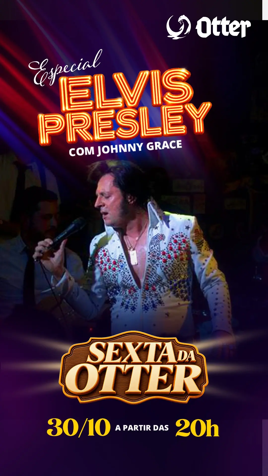 Flyer de Johnny Grace