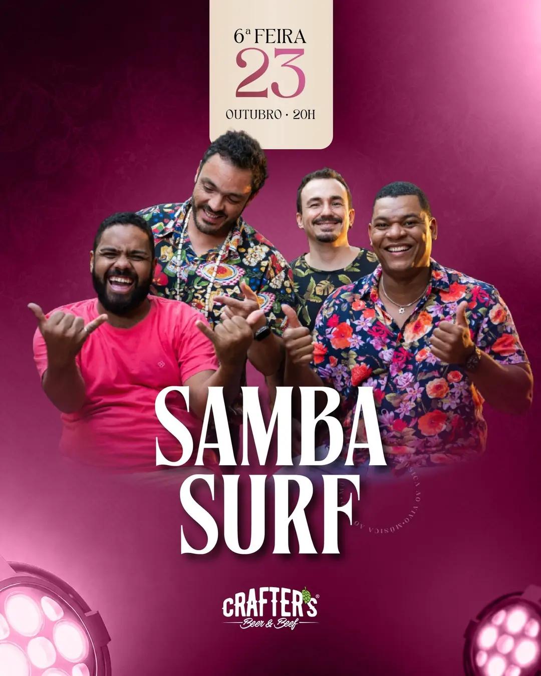 Flyer de Samba Surf