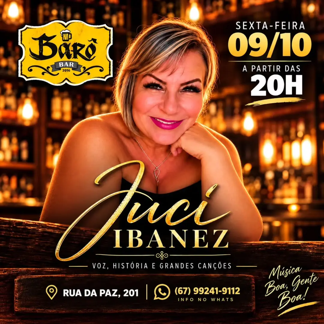 Flyer de Juci Ibanez