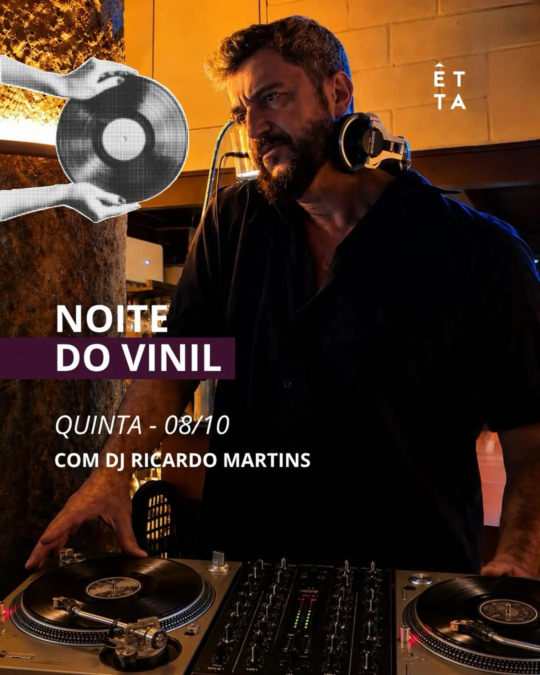 Flyer de Ricardo Martins