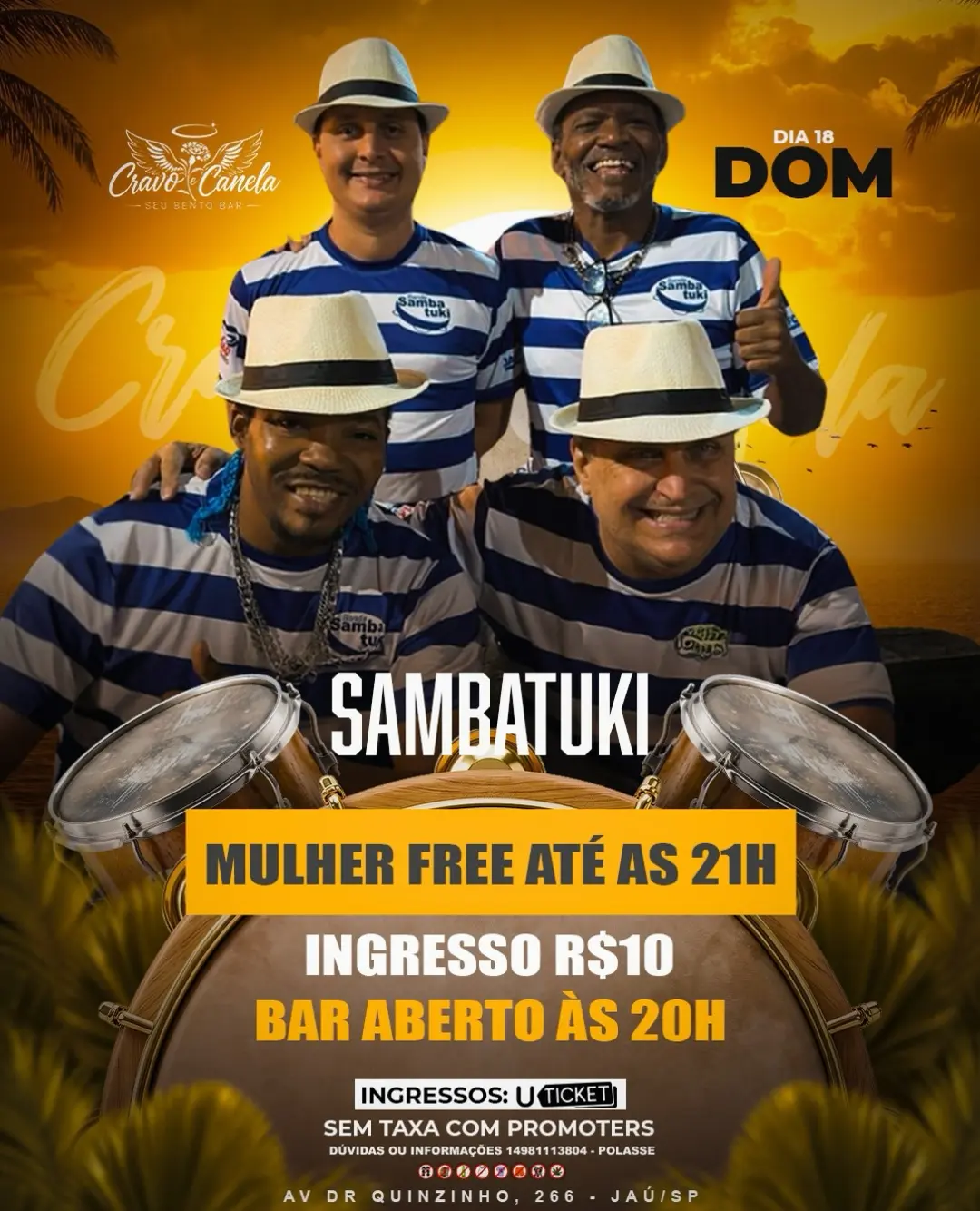 Flyer de Banda Sambatuki