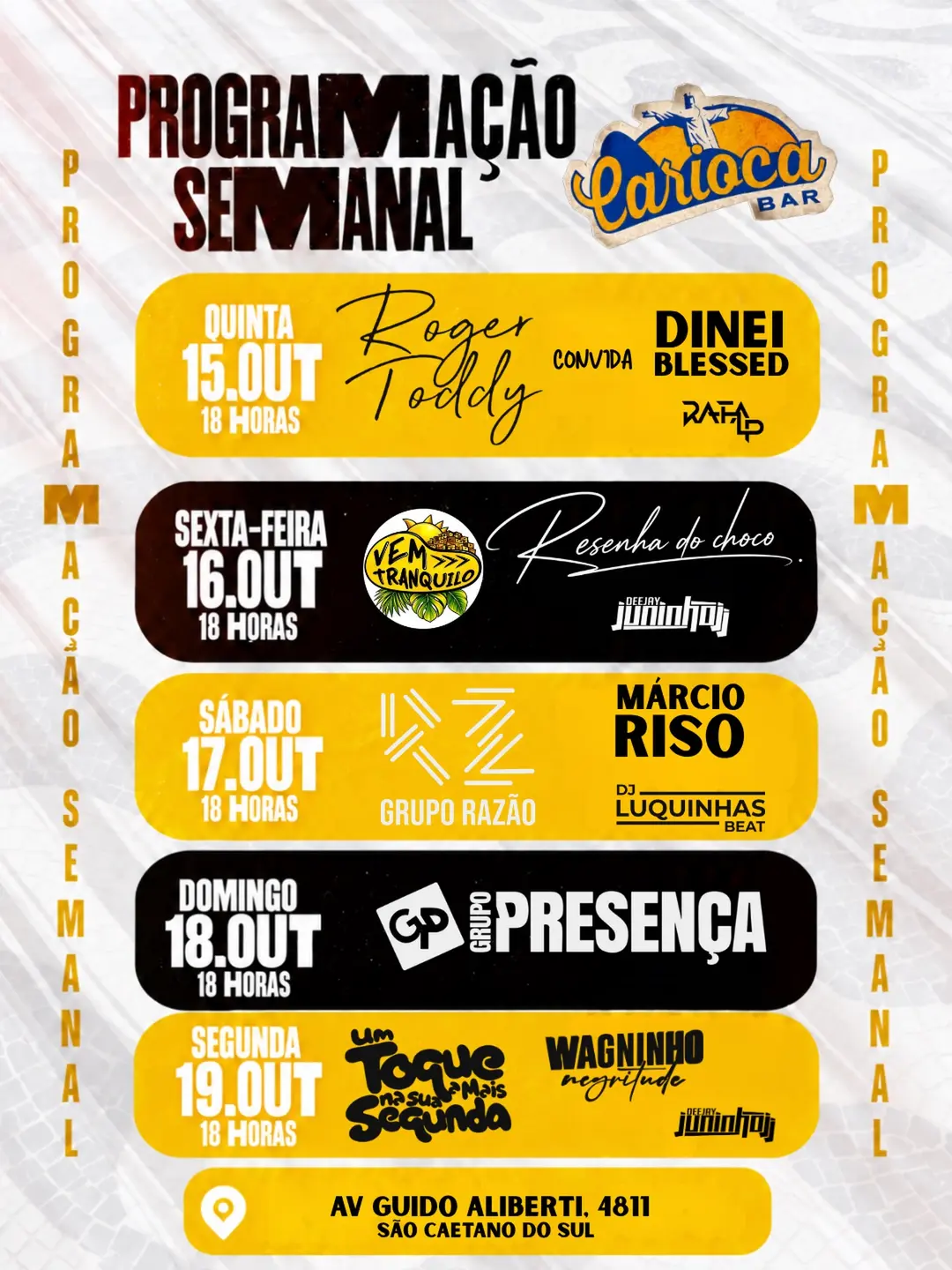 Flyer de Grupo Presença