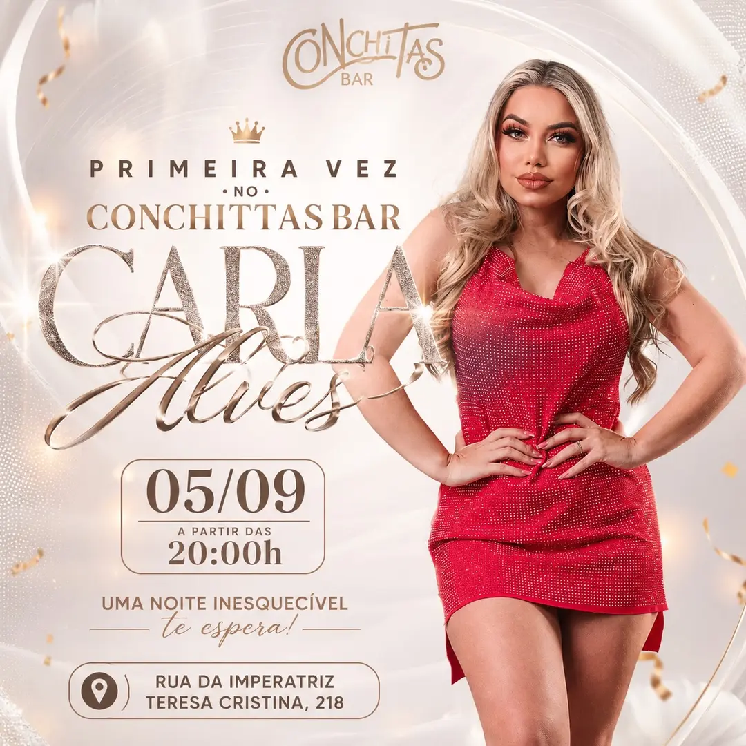 Flyer de Carla Alves