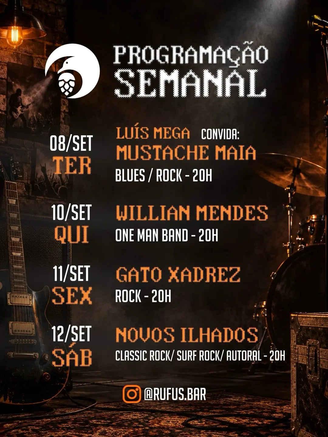 Flyer de Gato Xadrez