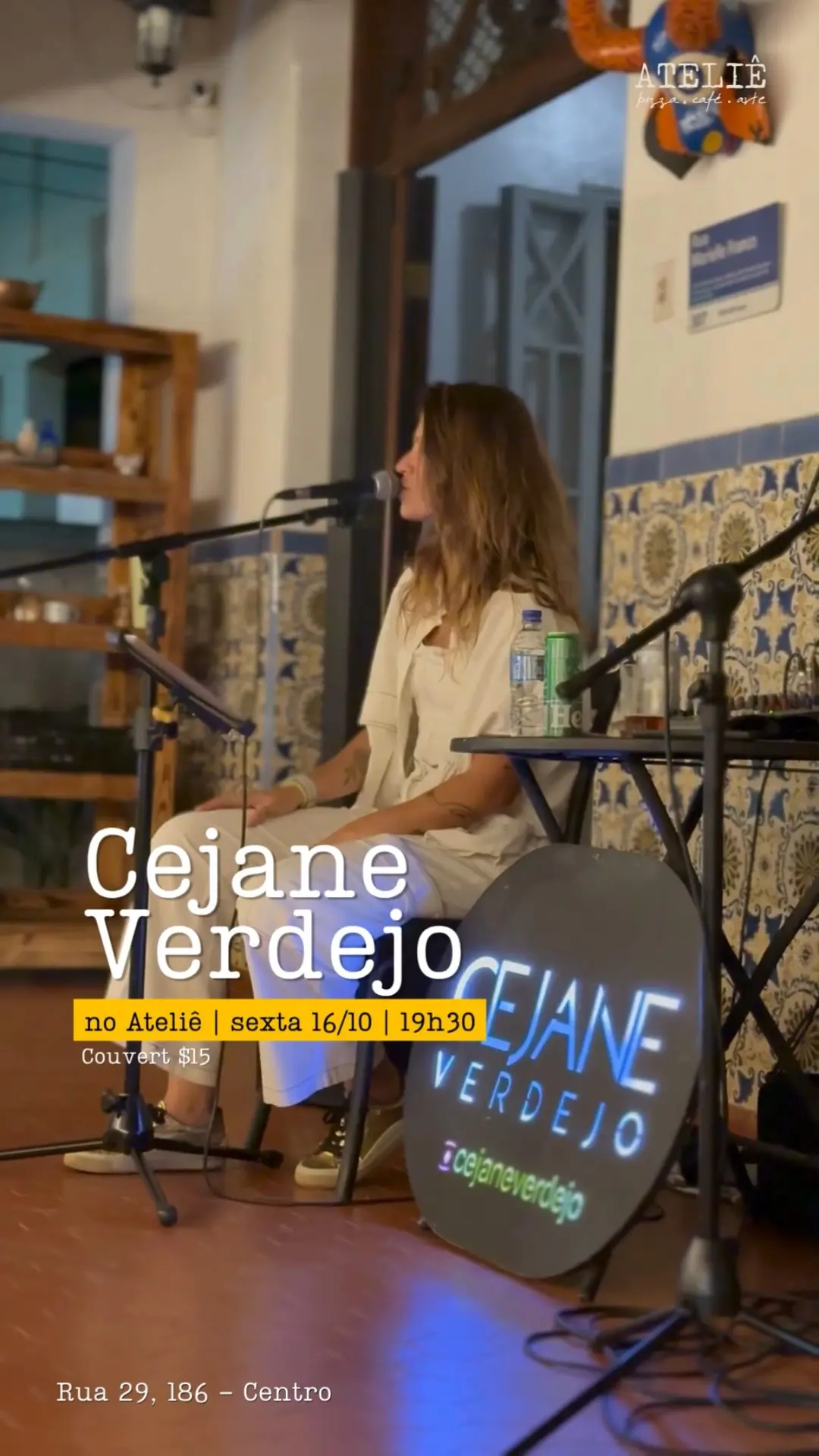 Flyer de Cejane Verdejo