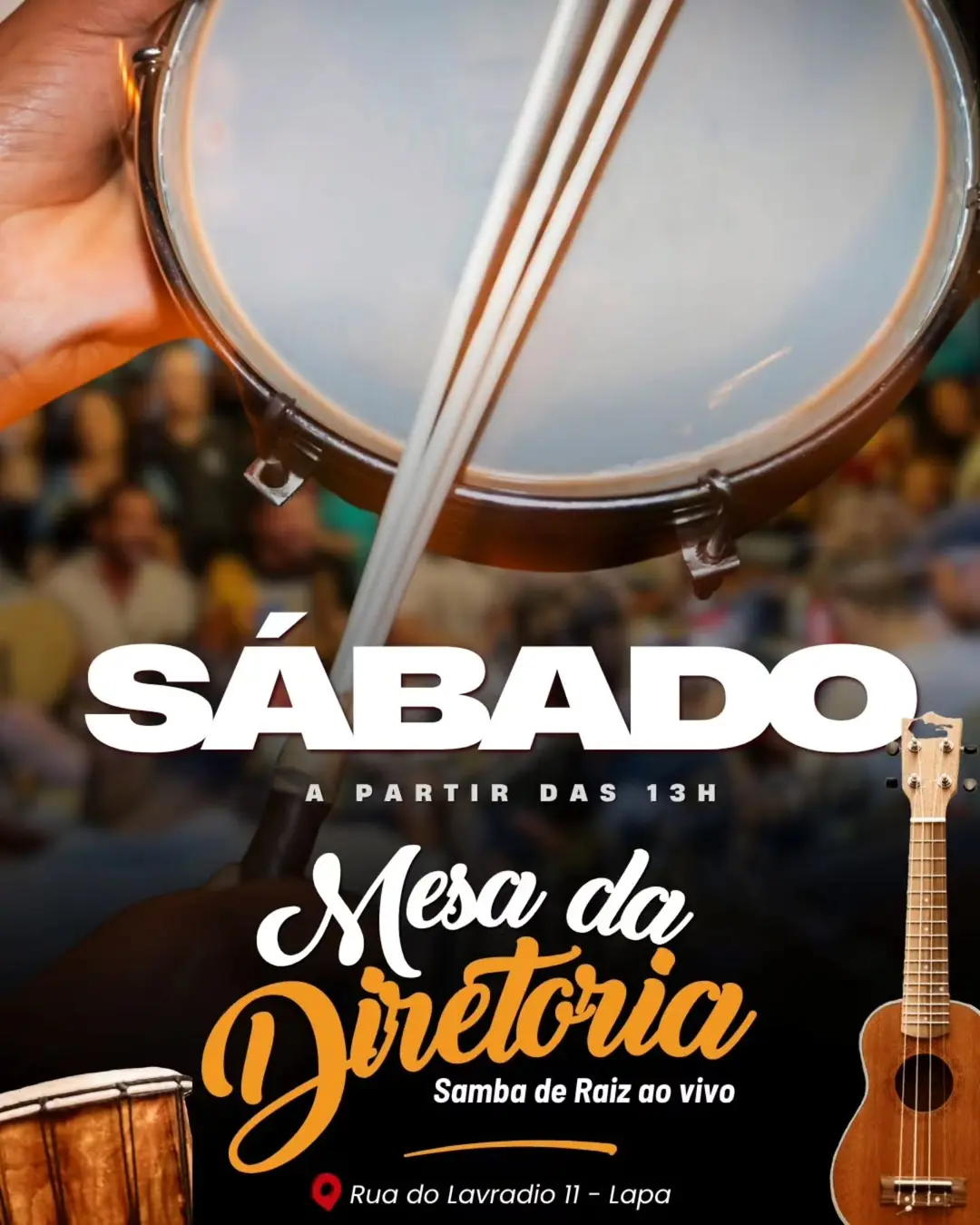 Flyer de Mesa da Diretoria