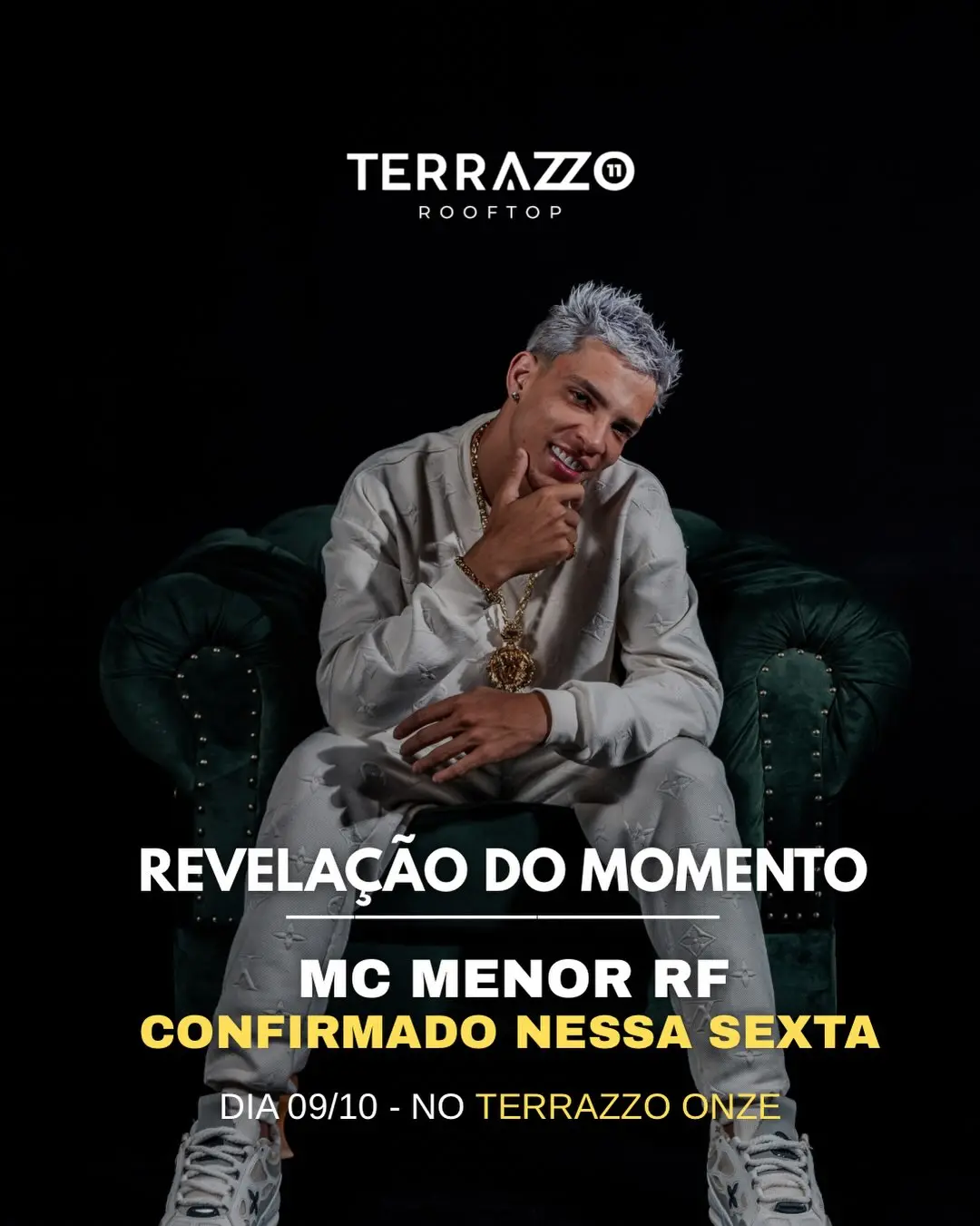 Flyer de MC MENOR RF
