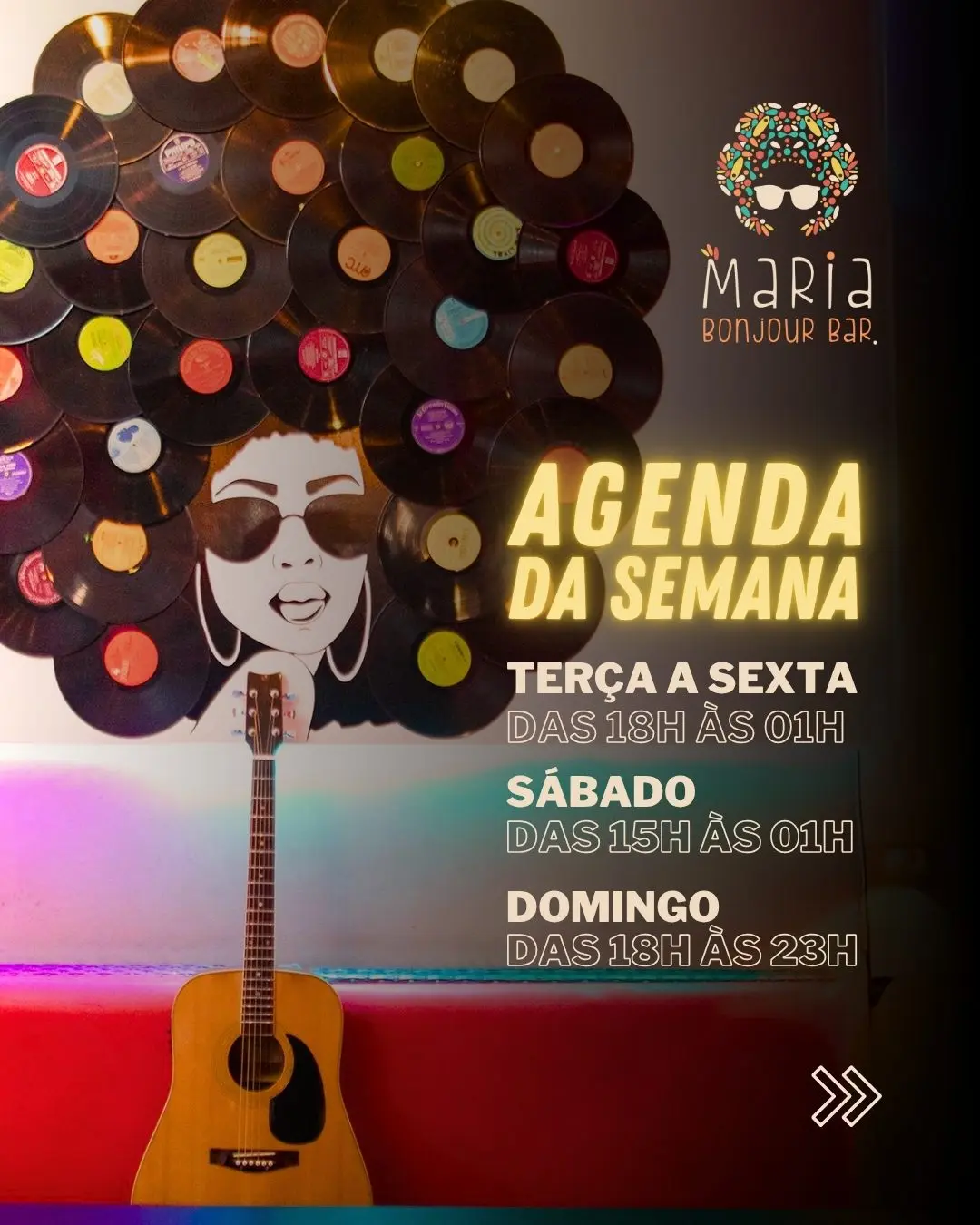Flyer de Duo Cali-Íris