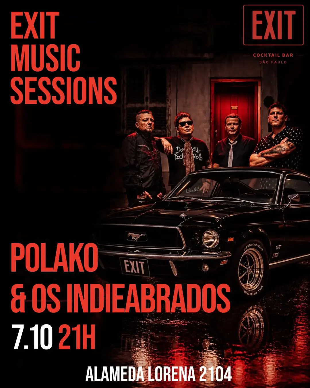 Flyer de Polako & Os Indieabrados e Polako