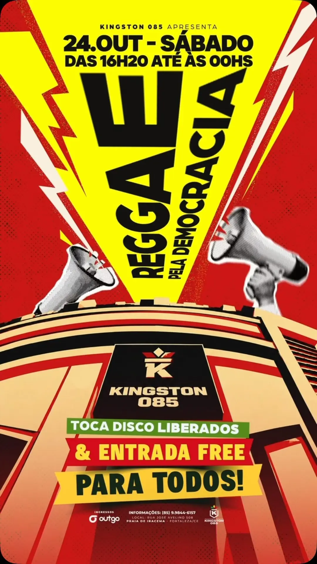 Flyer de Maresia, Romario System e mais 10 artistas
