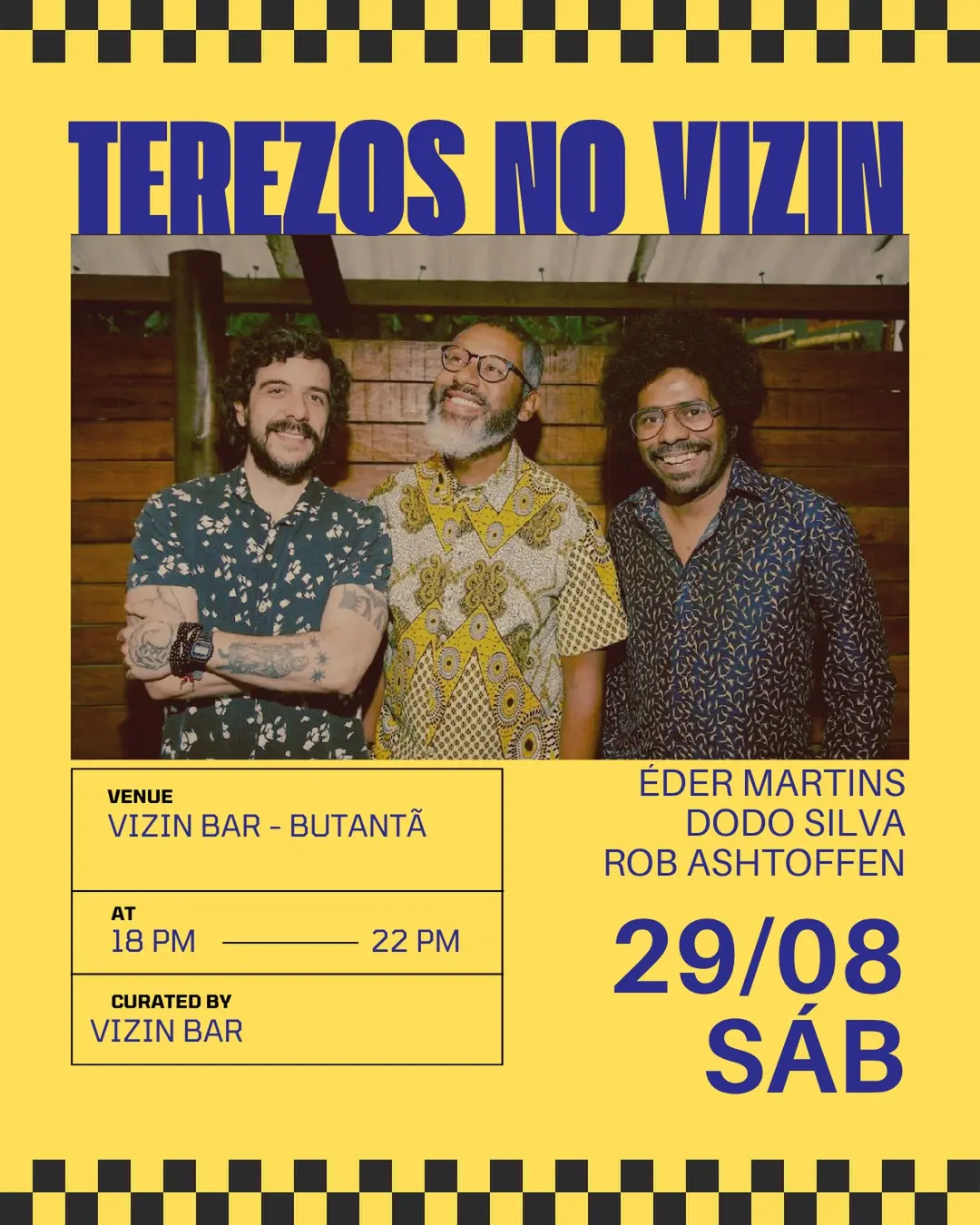 Flyer de Os Terezos