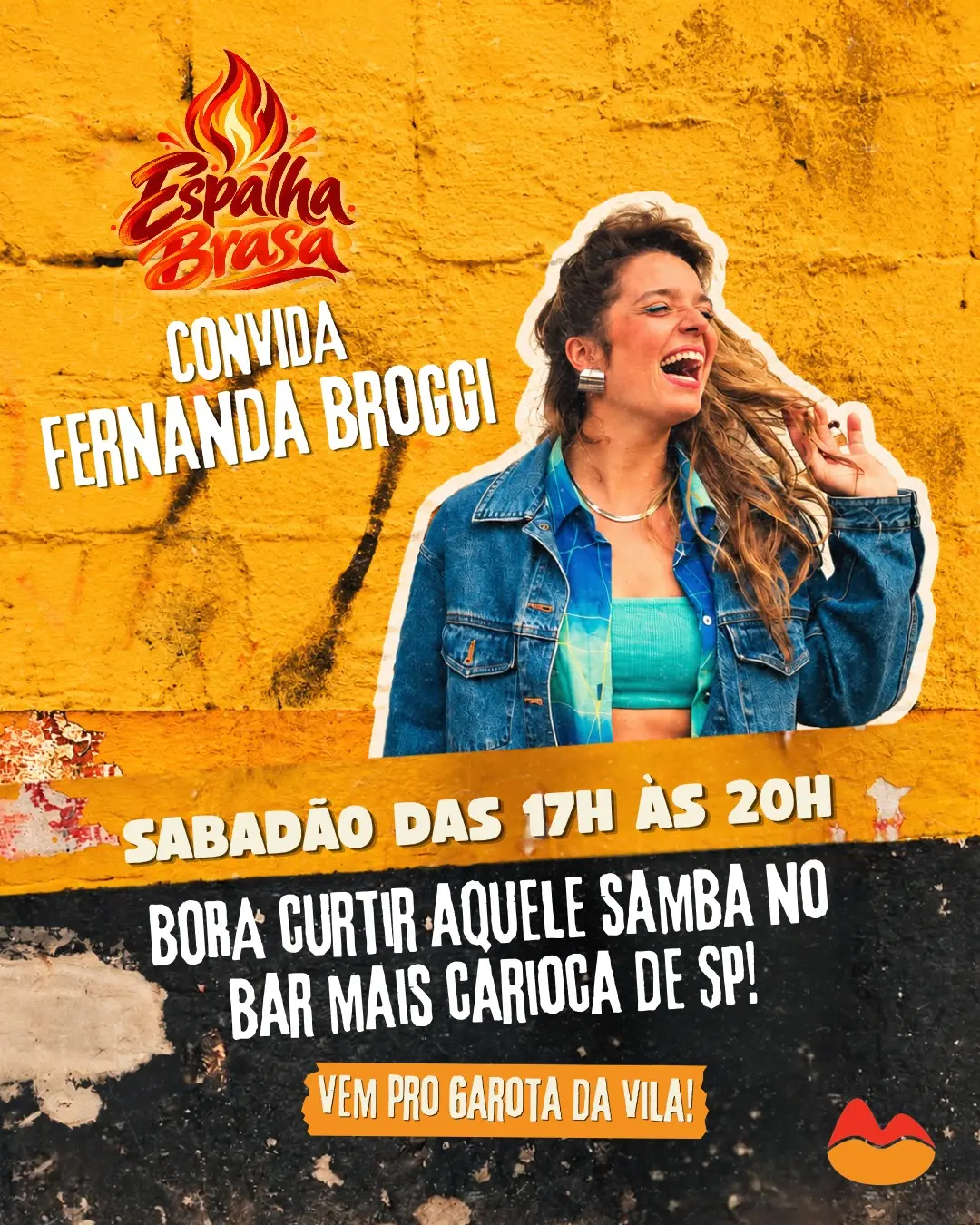 Flyer de Fernanda Broggini