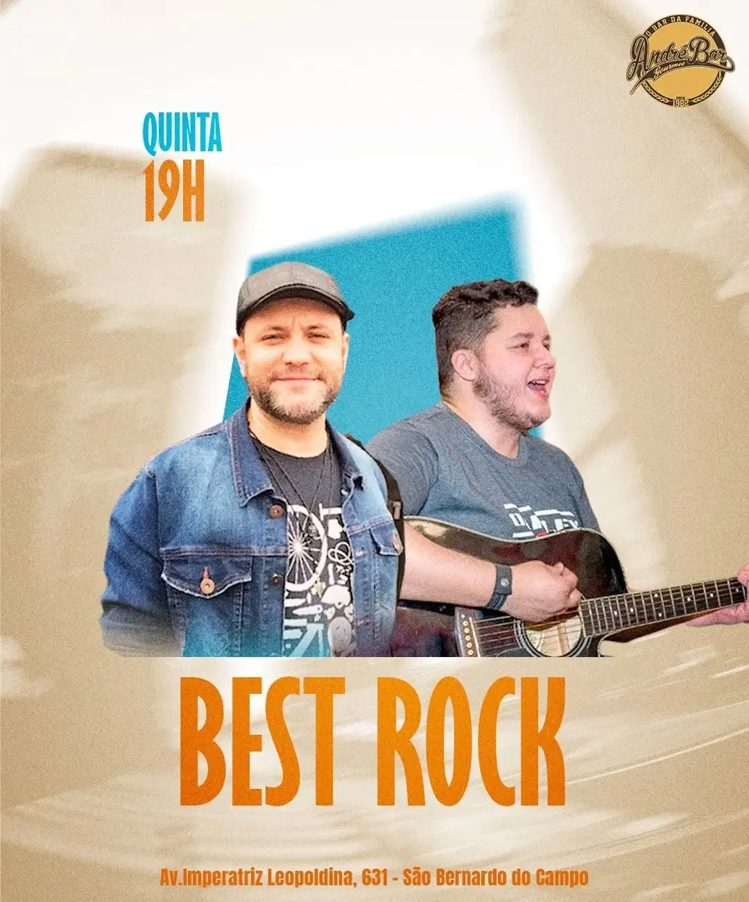 Flyer de best_rock_banda com lucastharces