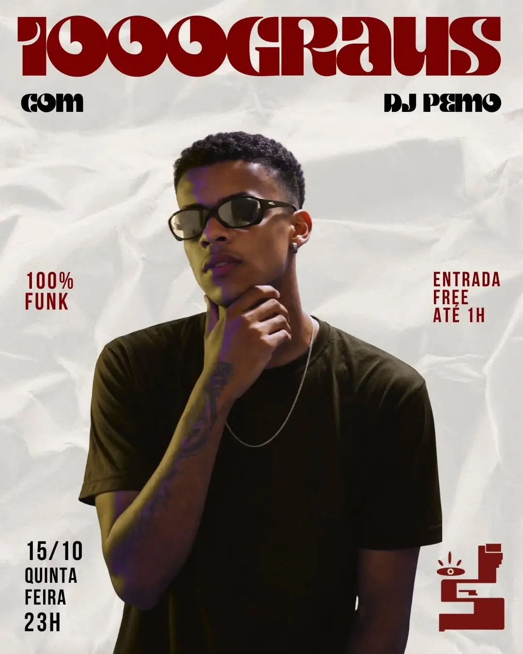 Flyer de DJ Pemo