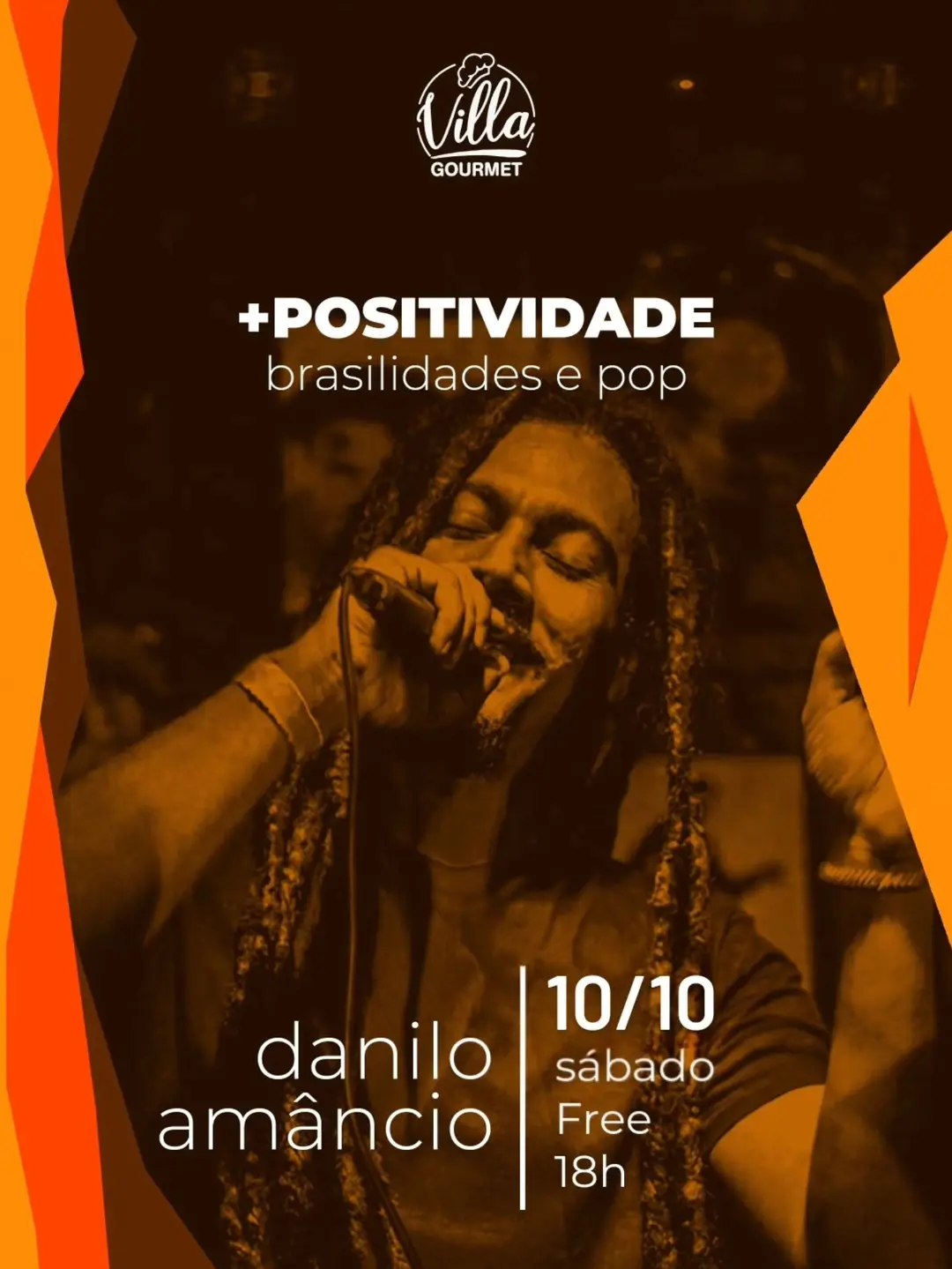 Flyer de Professor Caramujo e Danilo Amâncio