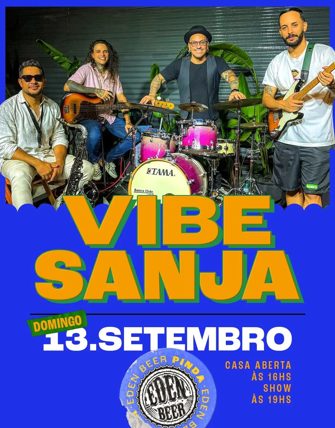Flyer de Banda Vibe Sanja