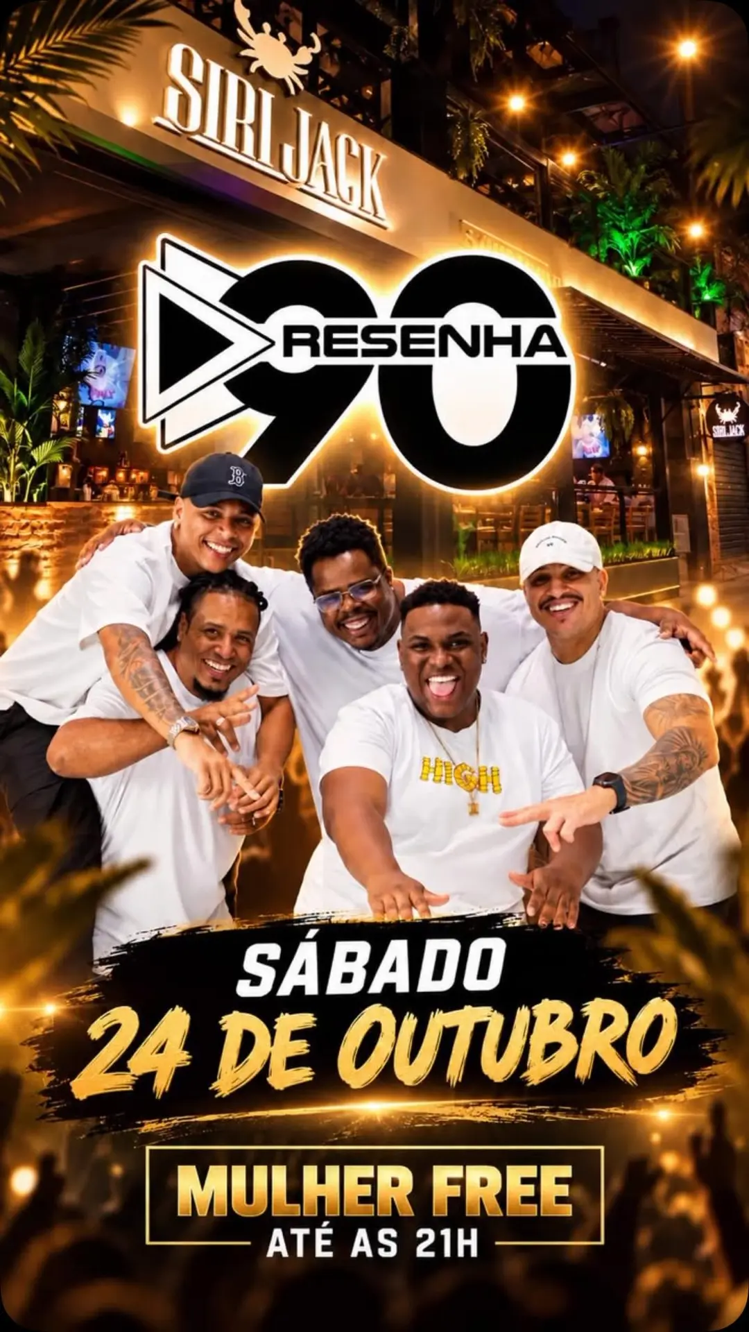 Flyer de Resenha 90