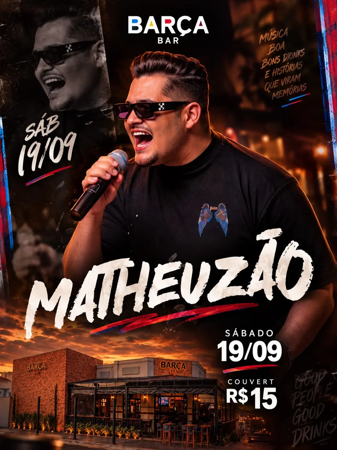 Flyer de Matheuão