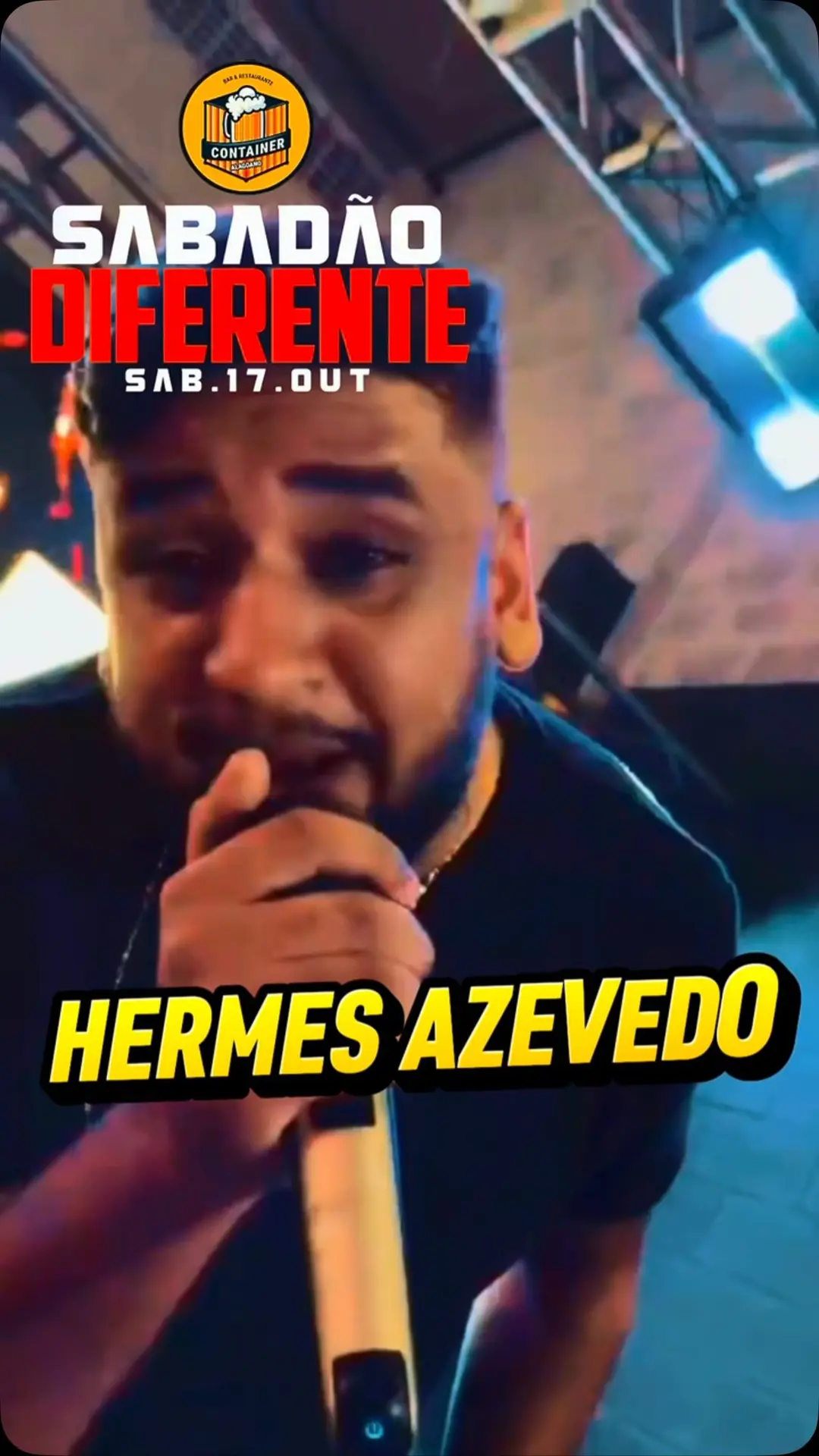 Flyer de Pagode do Letinho e Hermes Azevedo
