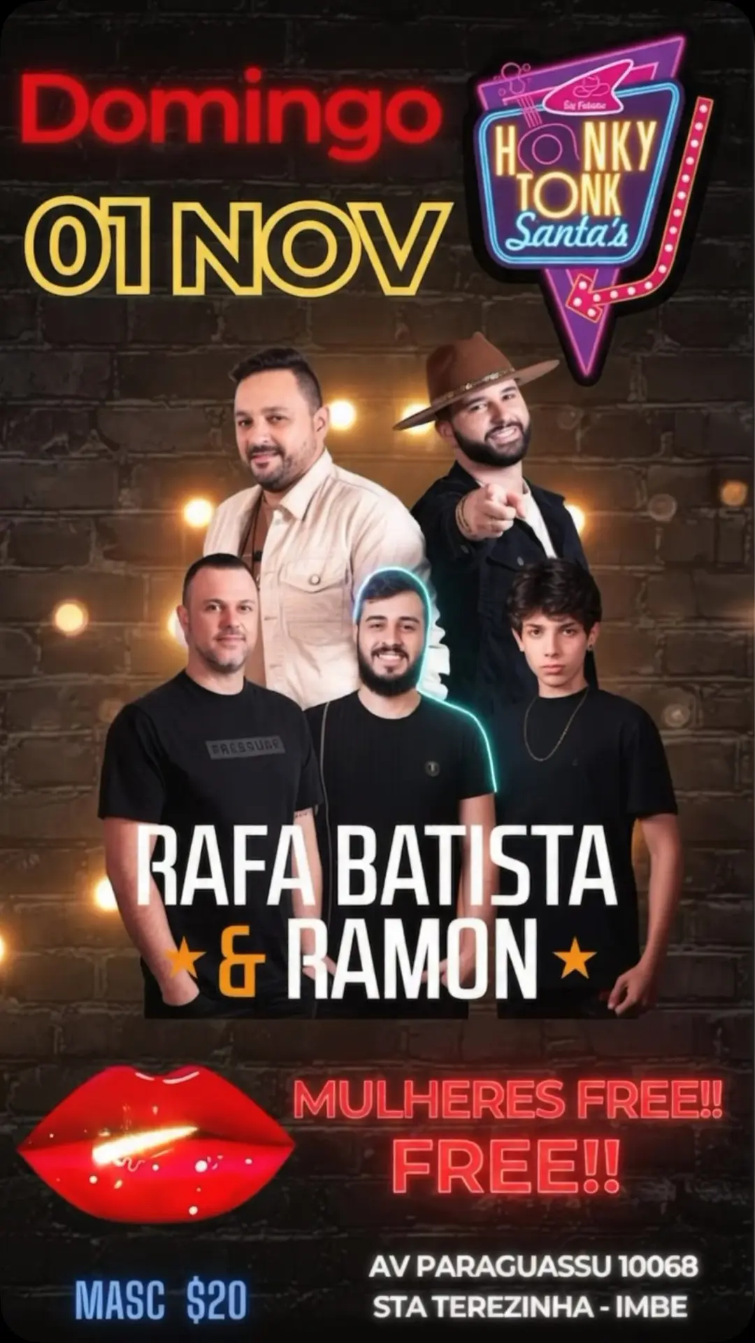 Flyer de RAFA BATISTA & RAMON