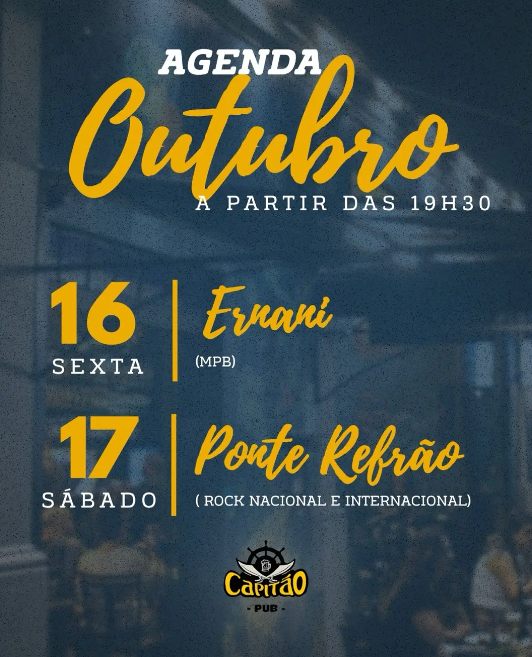 Flyer de Ponte Refrão