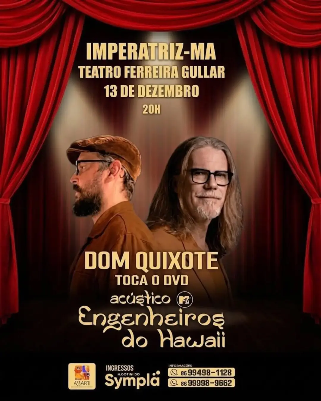 Flyer de Banda Dom Quixote