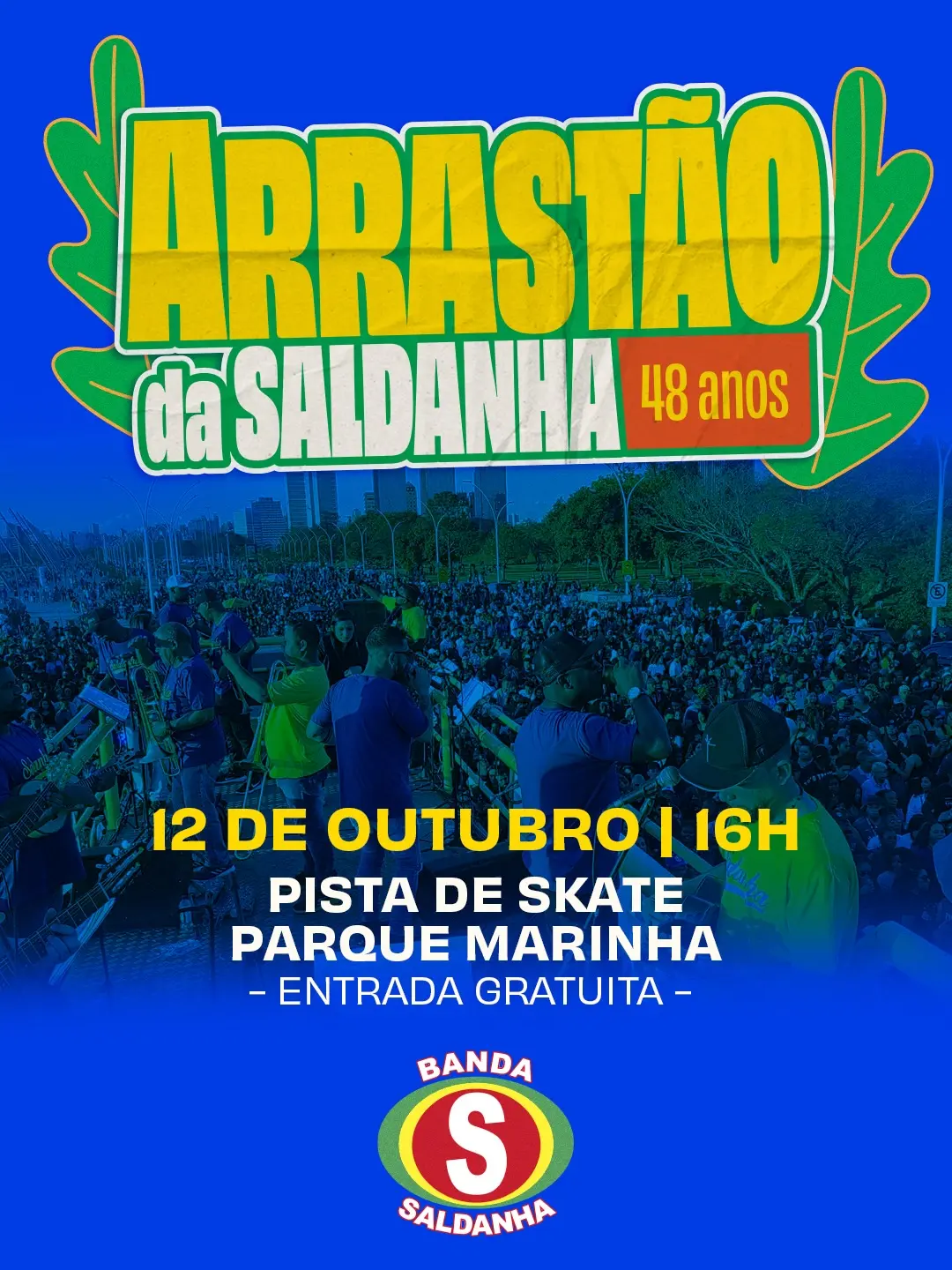 Flyer de Banda Saldanha