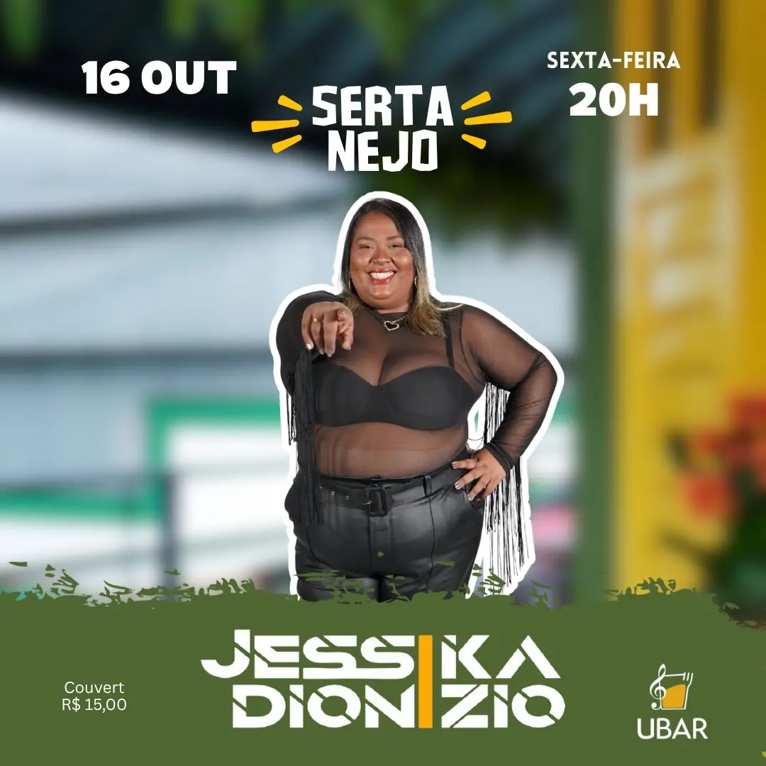 Flyer de Jéssika Dionízio