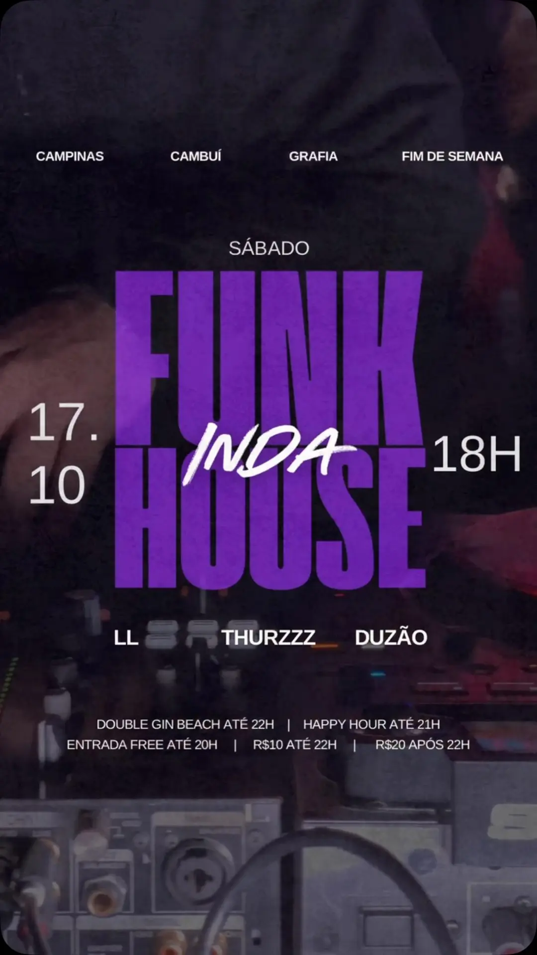 Flyer de Thurzzz, LL e OOZZRRKK