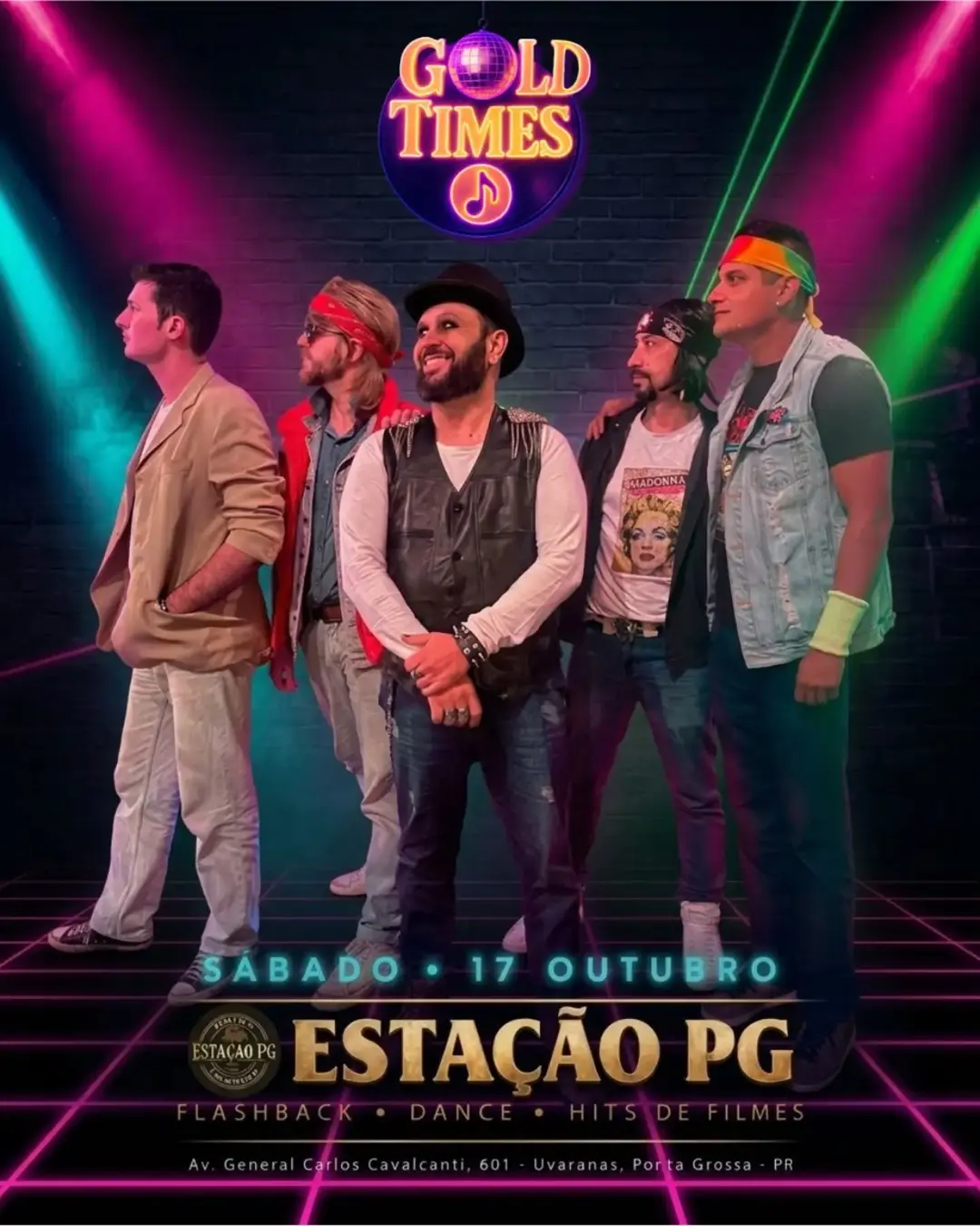 Flyer de Banda G'Old Times