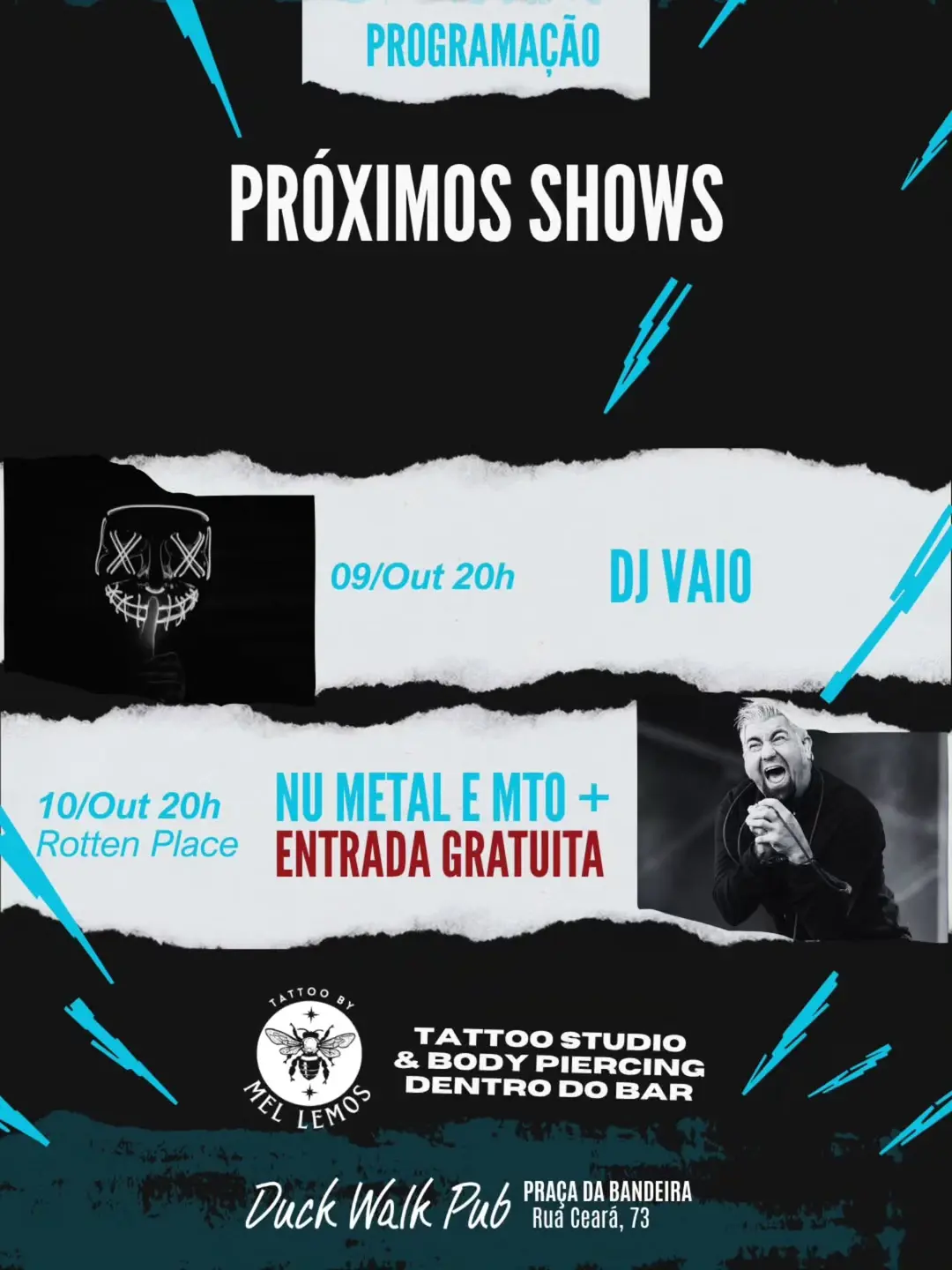 Flyer de DJ Vaio