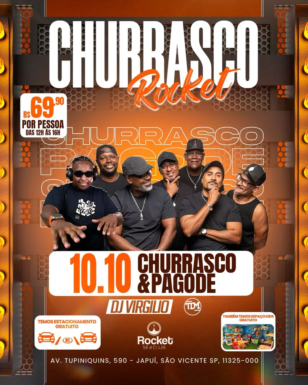Flyer de Virgilio Oliveira
