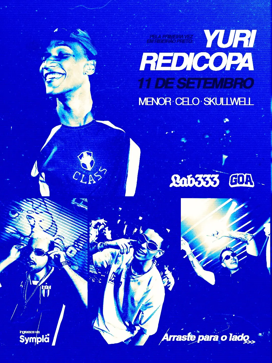 Flyer de Menor | O Brisa Monstra, Celo e mais 2 artistas
