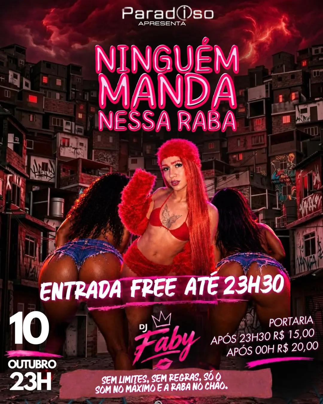 Flyer de DJ Faby