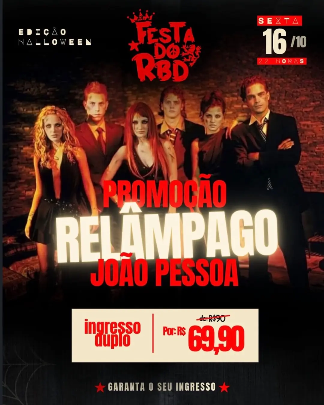 Flyer de DJ Marcelo Almeida e Pulse