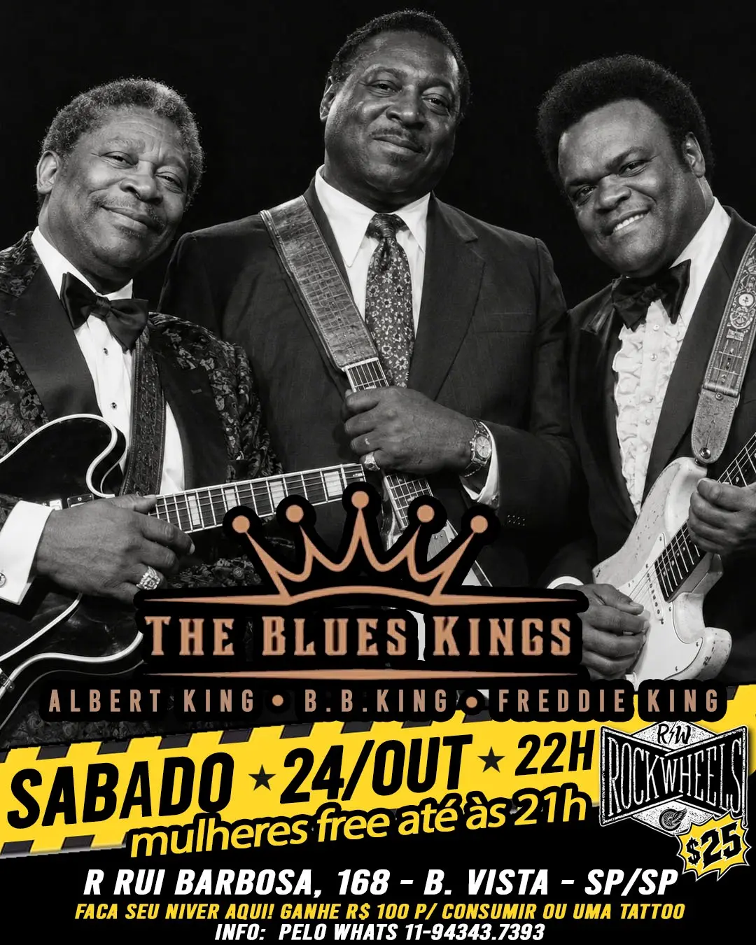 Flyer de THE BLUES KINGS
