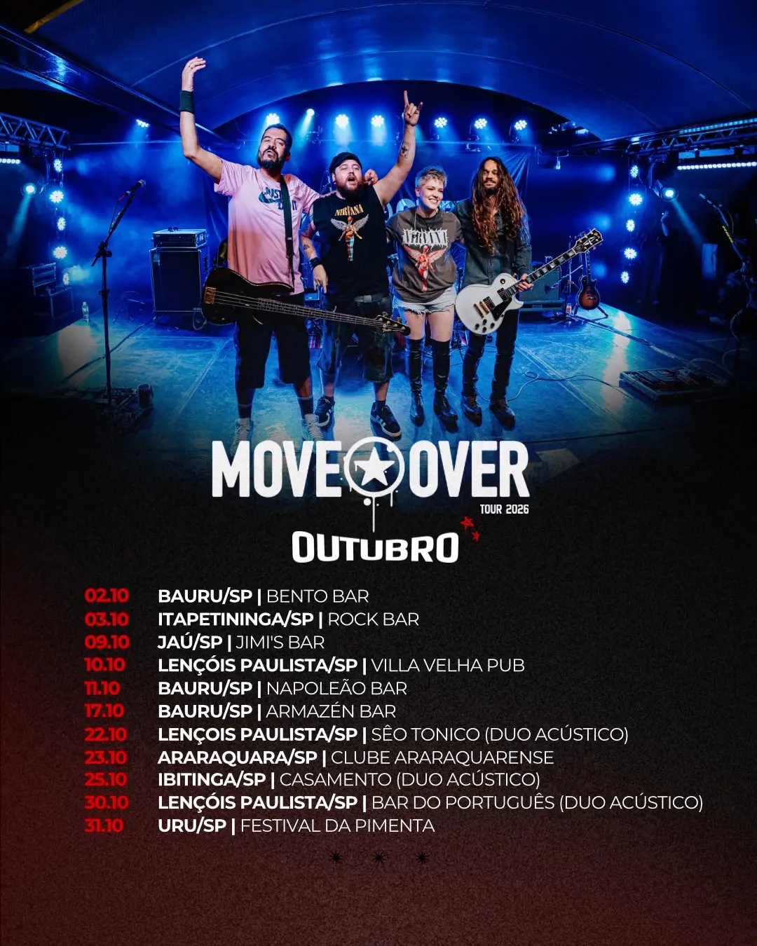 Flyer de Move Over