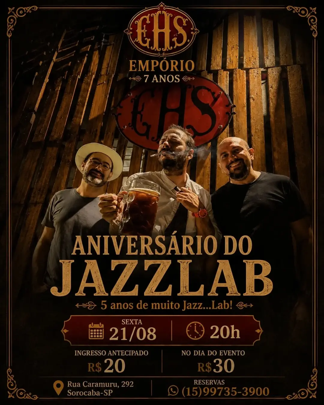 Flyer de JazzLab