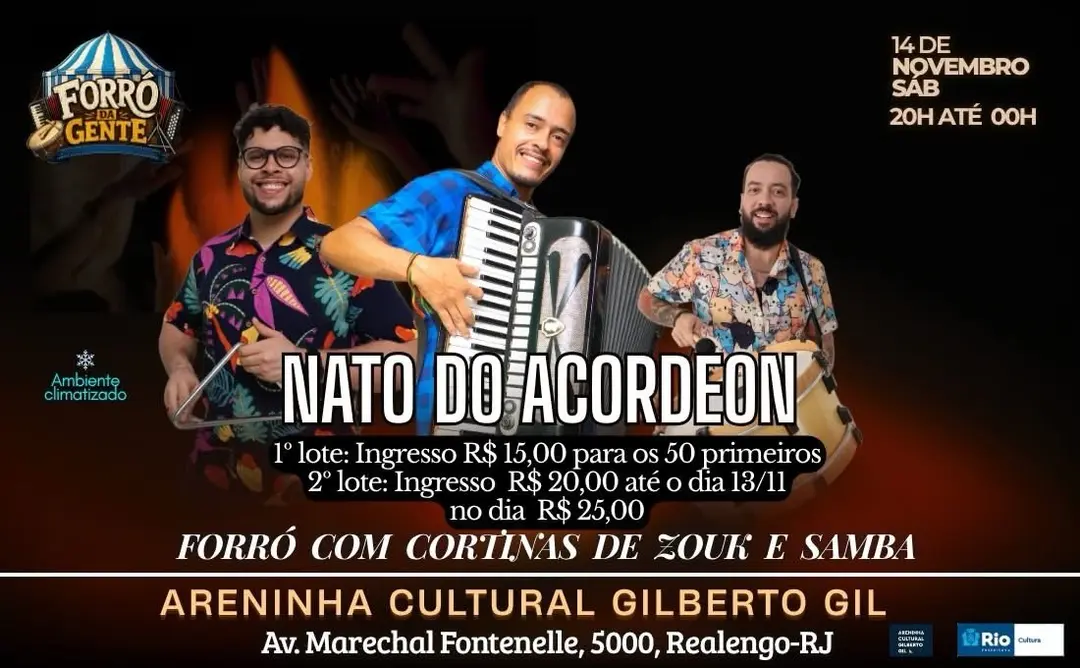 Flyer de NATO DO ACORDEON