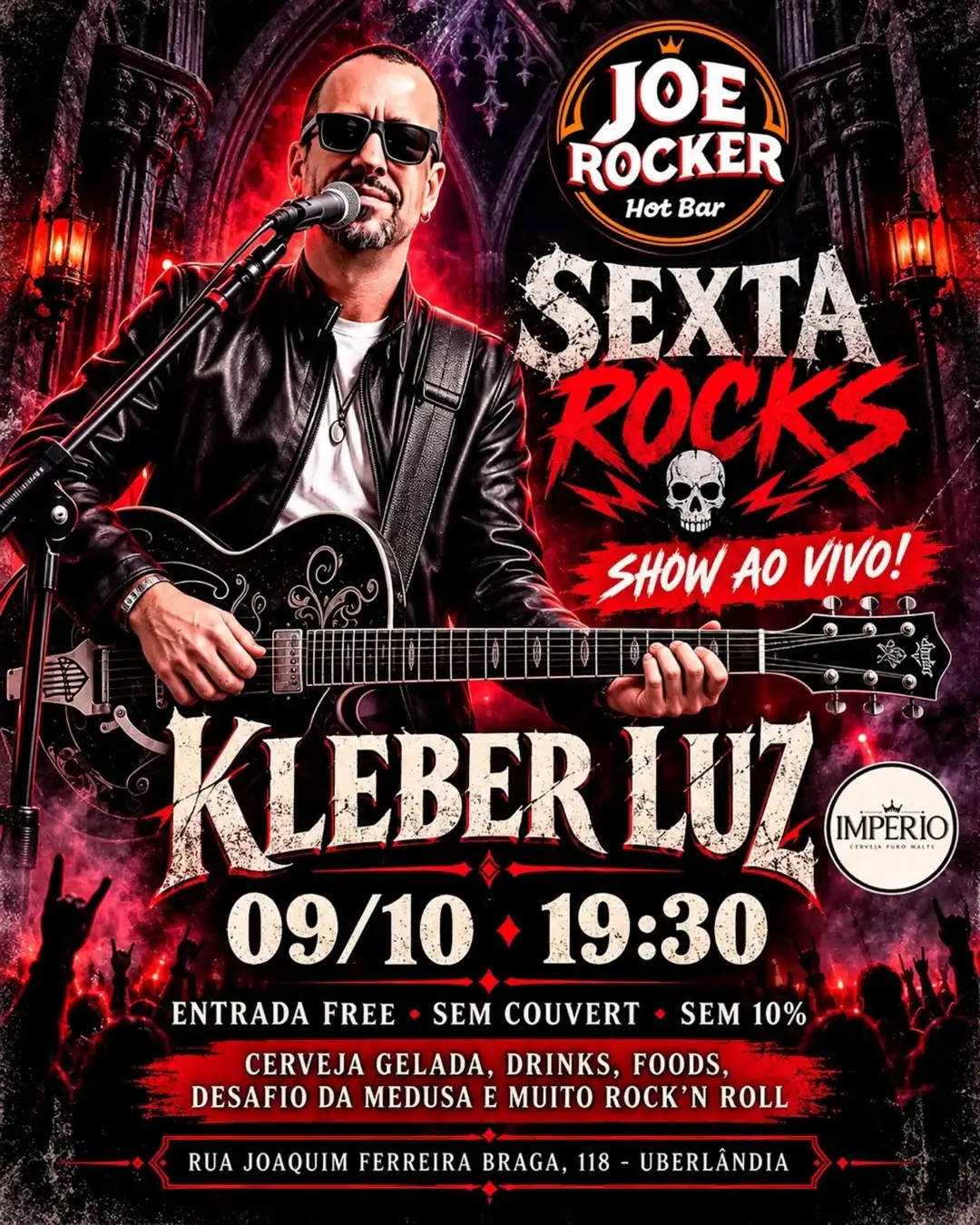 Flyer de Kleber Luz