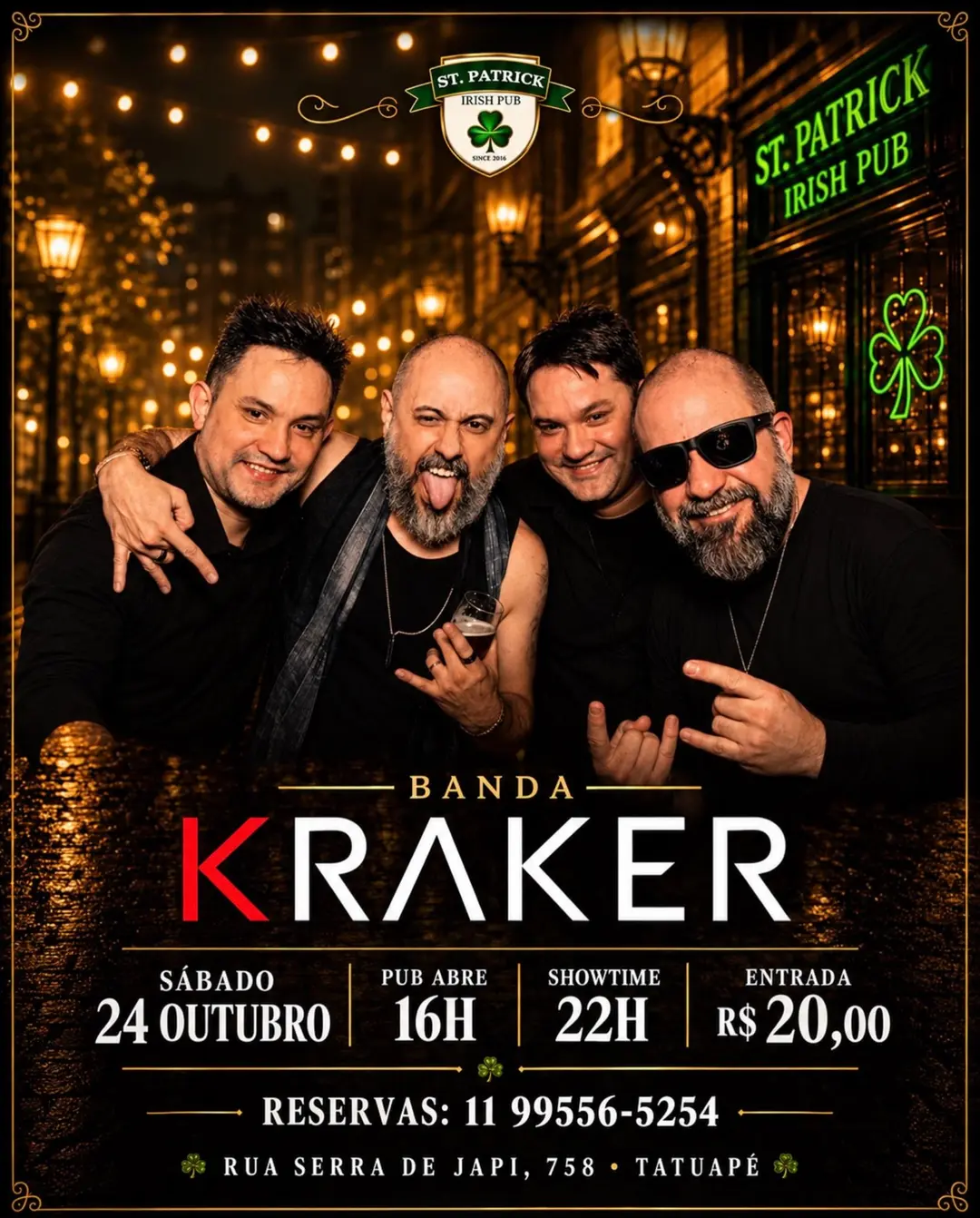 Flyer de KRAKER